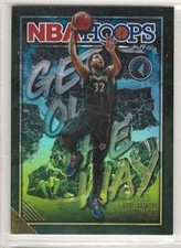 Karl-Anthony Towns 2019-20 Panini Hoops Get Out The Way Holo parallel Timberwolv