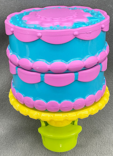 Evenflo ExerSaucer Sweet Tea Replacement Part Only Stacking Cake Toy