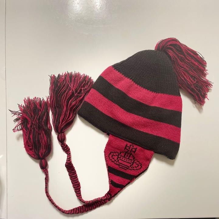 Vivienne Westwood Ear Knit Hat Red S-M size NEW | eBay Vivienne Westwood Ear Knit Hat Red S-M size NEW | eBay