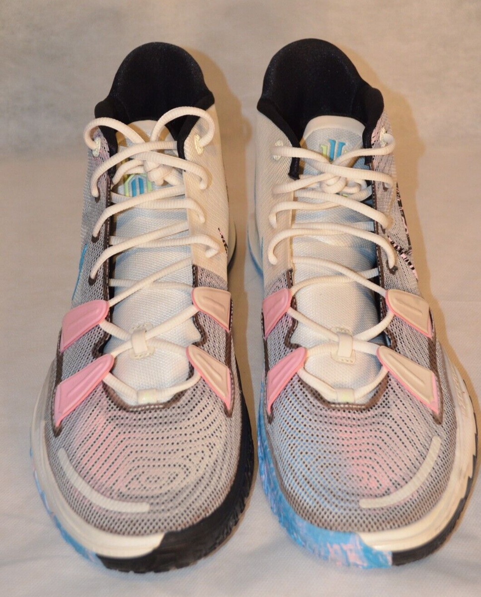 Nike Kyrie 7 Pale Ivory Chlorine Blue Black CZ0141-100 Men's