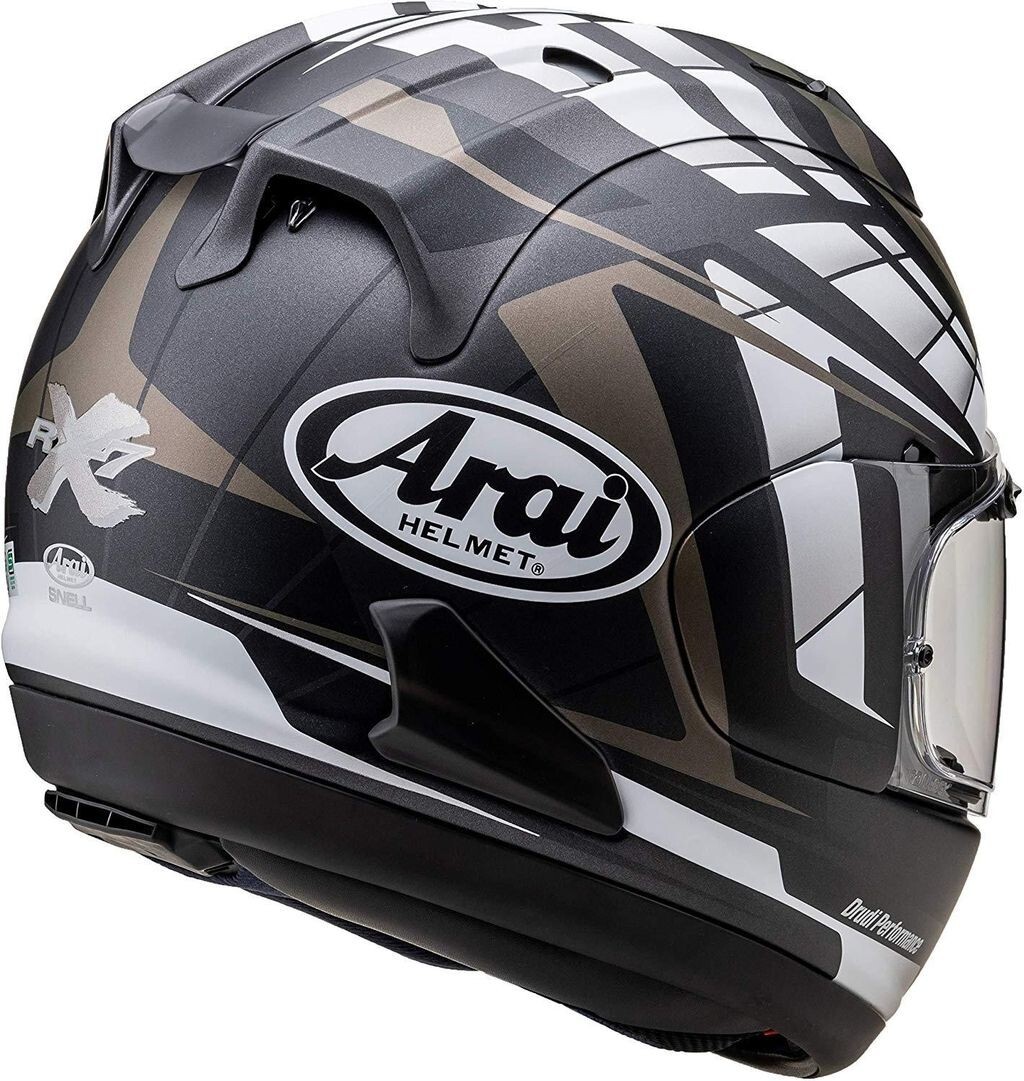 Arai Motorcycle Helmet Full Face RX-7X Planet Flat Black M Arai Motorcycle Helmet Full Face RX-7X Planet Flat Black M