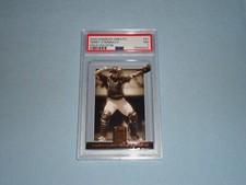 2005 Donruss Greats Gold Holofoil Card Terry Steinbach 81 PSA 7 NM 75566820