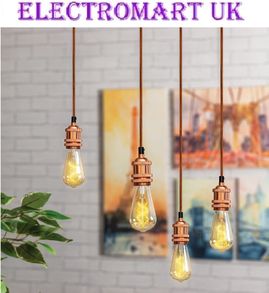 Confezione da 6 prese a soffitto avvitate E27, presa per garage E27, CA 220-240 V, supporto portalampada per lampadina a LED, base a soffitto, presa E | Leroy Merlin