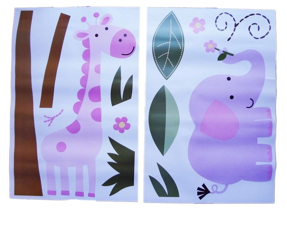 Calcomanía de pared grande Little Boutique Jungle Girl Foto 3 de 3