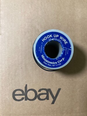 2 Items Miniatronics Hobby Hook-Up Wire & Rosin Core Solder Germany/Hungary