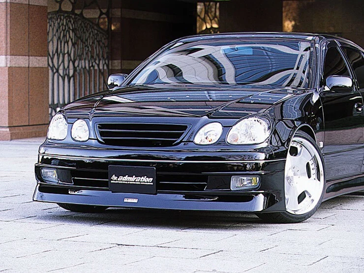 for lexus gs300 gs400 gs430 sport grill jdm 1998-2005 abs plastic set Foto 3 de 4