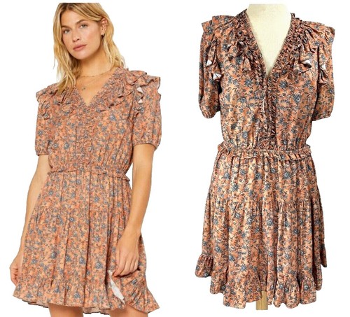 NWT NEW Anthropologie The Kallie Flowy Tunic Dress Size Brown XXS | eBay NWT NEW Anthropologie The Kallie Flowy Tunic Dress Size Brown XXS | eBay