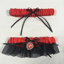 New University of Cincinnati Bearcats Elastic Lace Bridal Wedding Garter Set