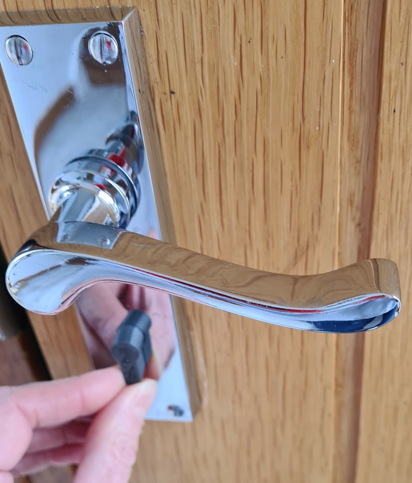 ECO Keyhole Draught Stopper/Draught Excluder Black No DIY Required