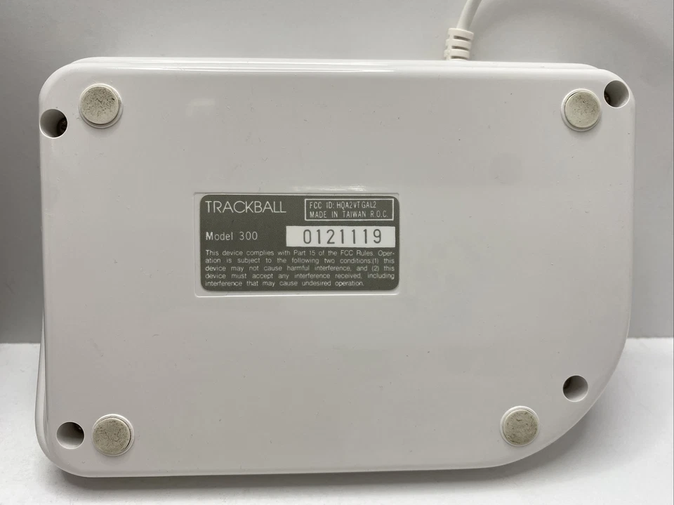 Memorex Trackball Stationary Mouse (3202-2313) Model 300. UNTESTED - Image 3 of 4