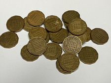 1956 Brass 3d- one coin