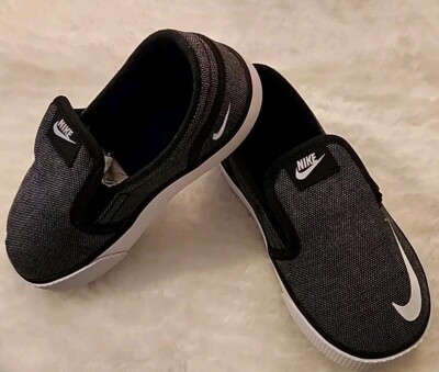 NIKE TOKI SLIP-ON CVS (TDV) KID'S SHOES 719741 001 Size 8C