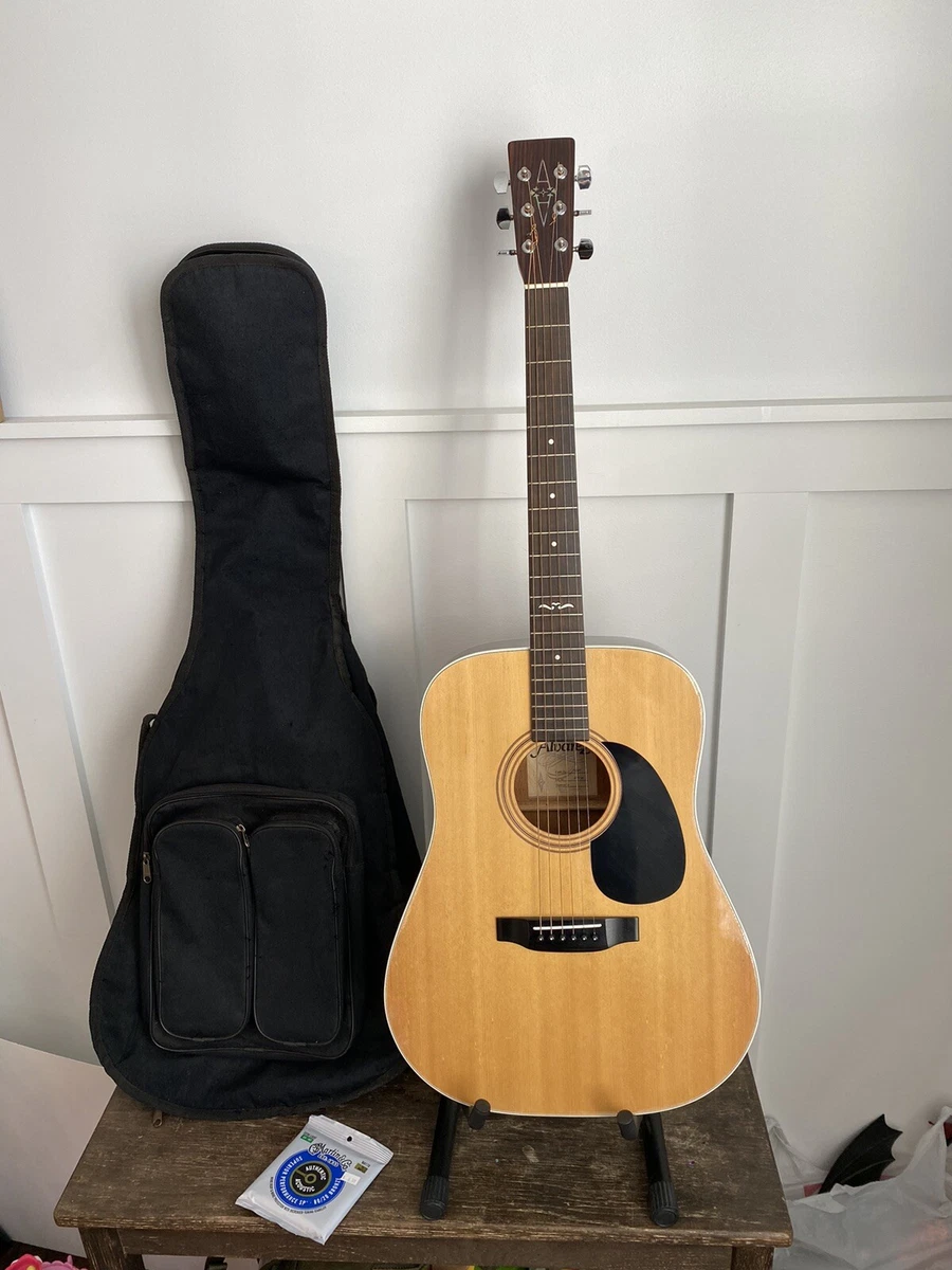 Vintage 1980 s Alvarez 5227 Acoustic Guitar W Case Beautiful Guitar FREE SHIP