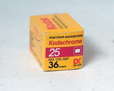 Kodak Kodachrome 25 36exp Color Slide Film NEW Expired KM 135-36P