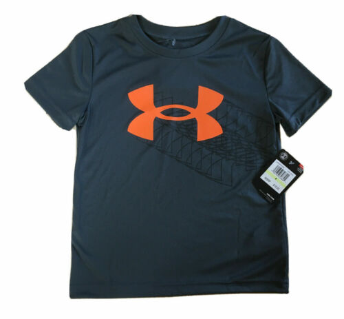 UNDER ARMOUR Boys Heatgear T-Shirts & Assorted Style Graphic Logo; Szs 4-7, NWT - Picture 10 of 34