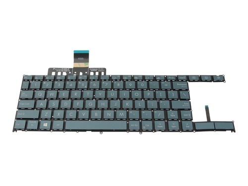 Asus ZenBook Duo UX481FA original Tastatur US (englisch) blau mit Backlight - Afbeelding 2 van 3