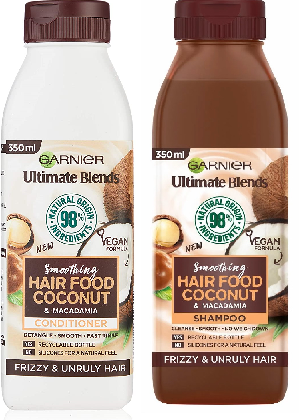 Garnier Ultimate Blends Hair Food Shampoo AND Conditioner Banana