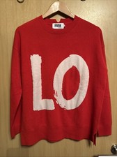 Damen Pullover Von Apart Große S Rot-weiß Mit Kaschmir Gebraucht 