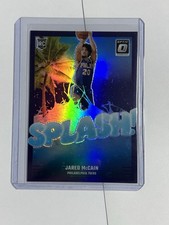 2024-25 Panini Donruss Optic - Splash! Jared McCain #3 Purple Prizm (RC)