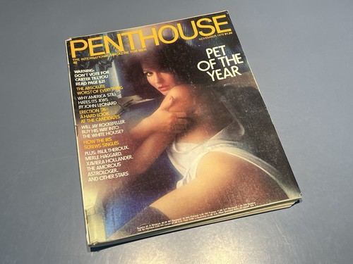 Penthouse Magazine November 1976 - Jimmy Carter - 1976 Election - Merle Haggard