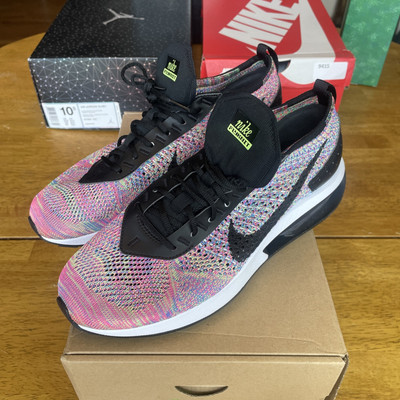 Men s Nike Air Max Flyknit Racer Multi-Color Sz 8 NWB