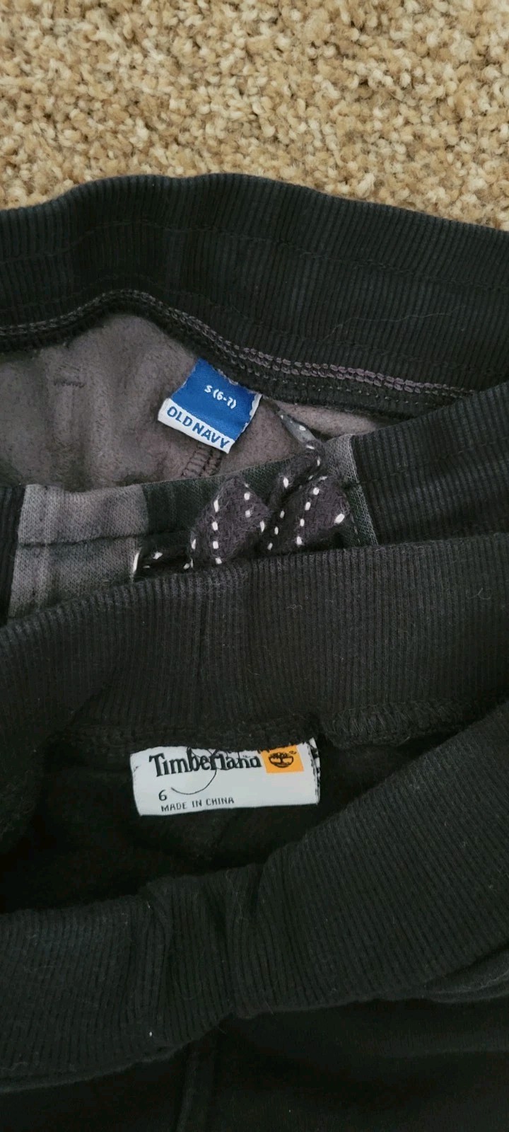 Mixed Boys Clothing Lot Size7/8 T‑Shirts Jogger Pants Hoodie Timberland Nautica image 4