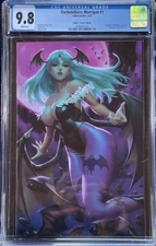 Darkstalkers Morrigan #1 Ejikure "Virgin" Edition Artgerm Collectibles CGC 9.8