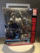 New Opened Transformers Studio Series 08 Blackout & Scorponok Decepticon
