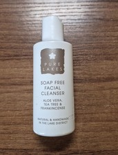 Pure Lakes Soap Free Facial Cleanser - Aloe Vera,Tea Tree,Frankincense.Brand New
