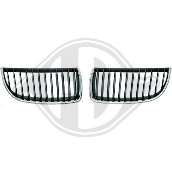 KüHlergitter Diederichs 1216040 Hd Priority Parts FüR Bmw Rechts-image