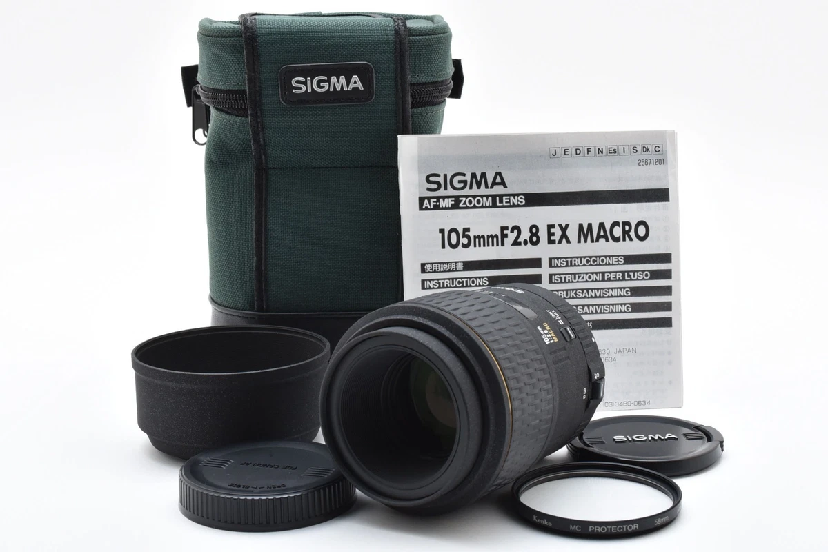 Sigma Camera Lenses for Canon 105mm Focal for sale | eBay