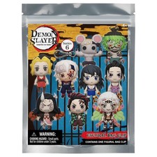 Demon Slayer Serie 6 3D Schaumstoff Tasche Clip Mystery Schl&uuml;sselanh&auml;nger Sammlerst&uuml;ck Anime Spielzeug