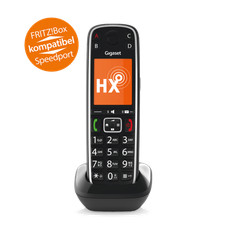 Gigaset E720HX DECT Cordless Seniors Handset for Bluetooth Hearing Aids and SOS
