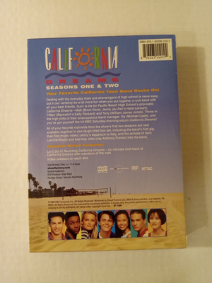 California Dreams Seasons 1 & 2 - 5 DVD Set 2009 Brand New Box Set