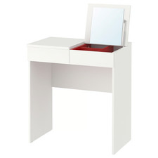 IKEA BRIMNES Dressing Table White 70x42 Vanity Desk Bedroom Storage Unit New
