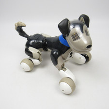 Zoomer Interactive Robot Dog Shadow 2012 Spin Master - TESTED No Charger
