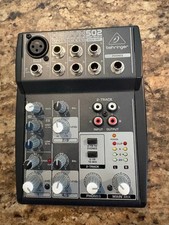 Behringer Xenyx 502S 5-channel Analog Streaming Mixer
