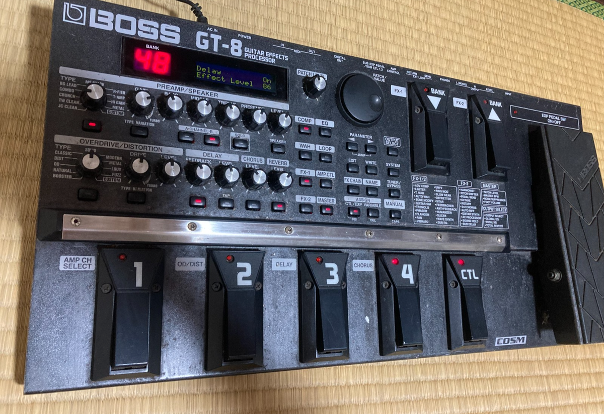 Boss GT-8 Multi-Effects Guitar Effect Pedal for sale online | eBay