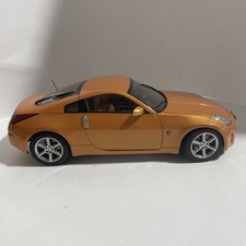 2003 NISSAN 350Z AUTOART 1/18 DIECAST SUNSET ORANGE FAIRLADY Z 
