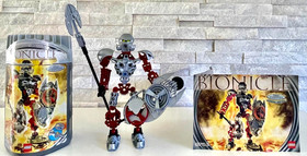 Bionicle Toa Hagah Warriors:  Iruini 8762 & Norik 8763 w/Canisters & Manuals