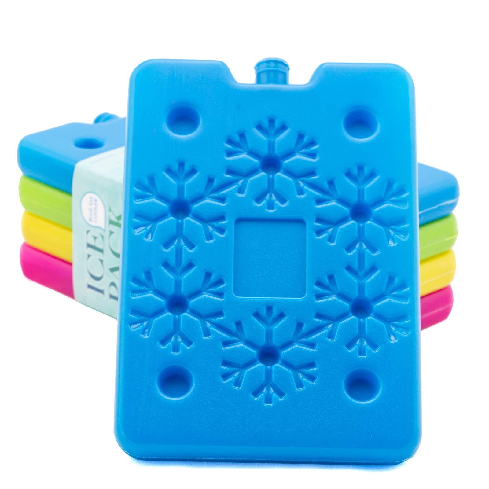 Reusable Ice Packs for Lunch Boxes, Coolers, Camping & Picni