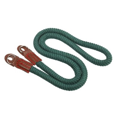 Camera Shoulder Strap, Cotton Soft Cord Rope Holder with Mounting Ring, Green *b