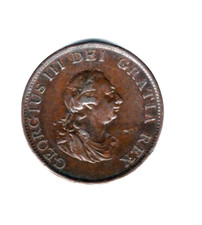 GB 1799 GEORGE III 1/2D GVF./VF (02)