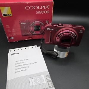 Nikon COOLPIX S9700 Schwarz 16MP Kompakt Digitalkamera OVP Defekt Ersatzteile