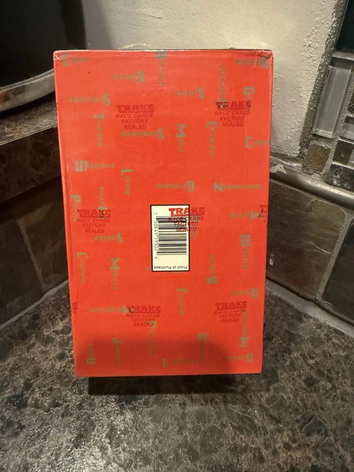 1995 NASCAR Traks Sealed Hobby Box Racing Cards 30 Packs 12 Cards Per 360 Insert - Image 2 of 4