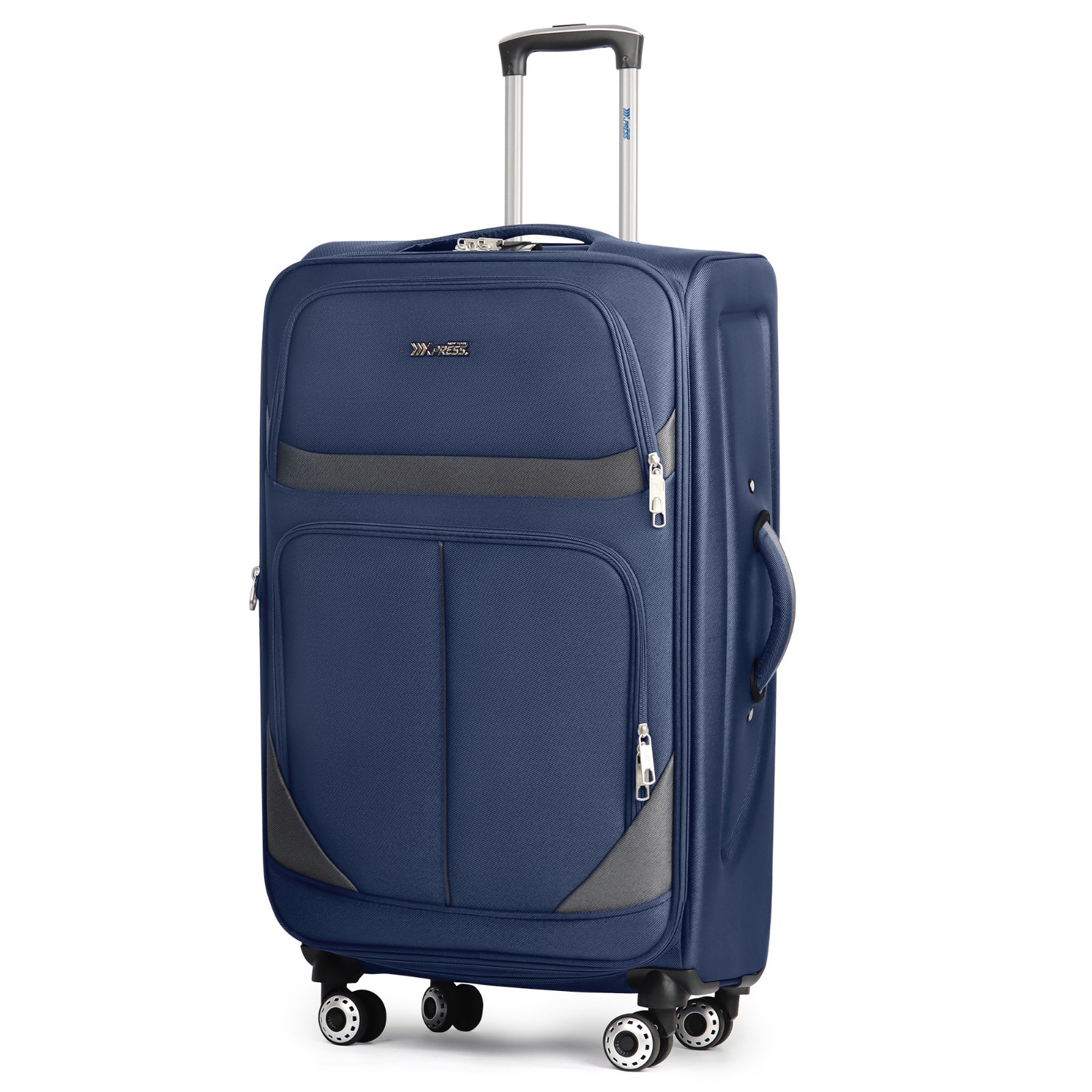 Lightweight Expandable Softside Suitcase SoftShell Multiple 