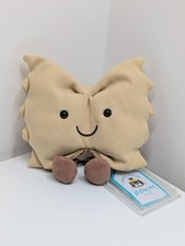NEW Jellycat Amuseables Farfalle Pasta Genuine JELLY Batch Code