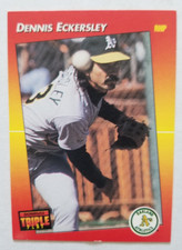 1992 Donruss Triple Play Dennis Eckersley #195