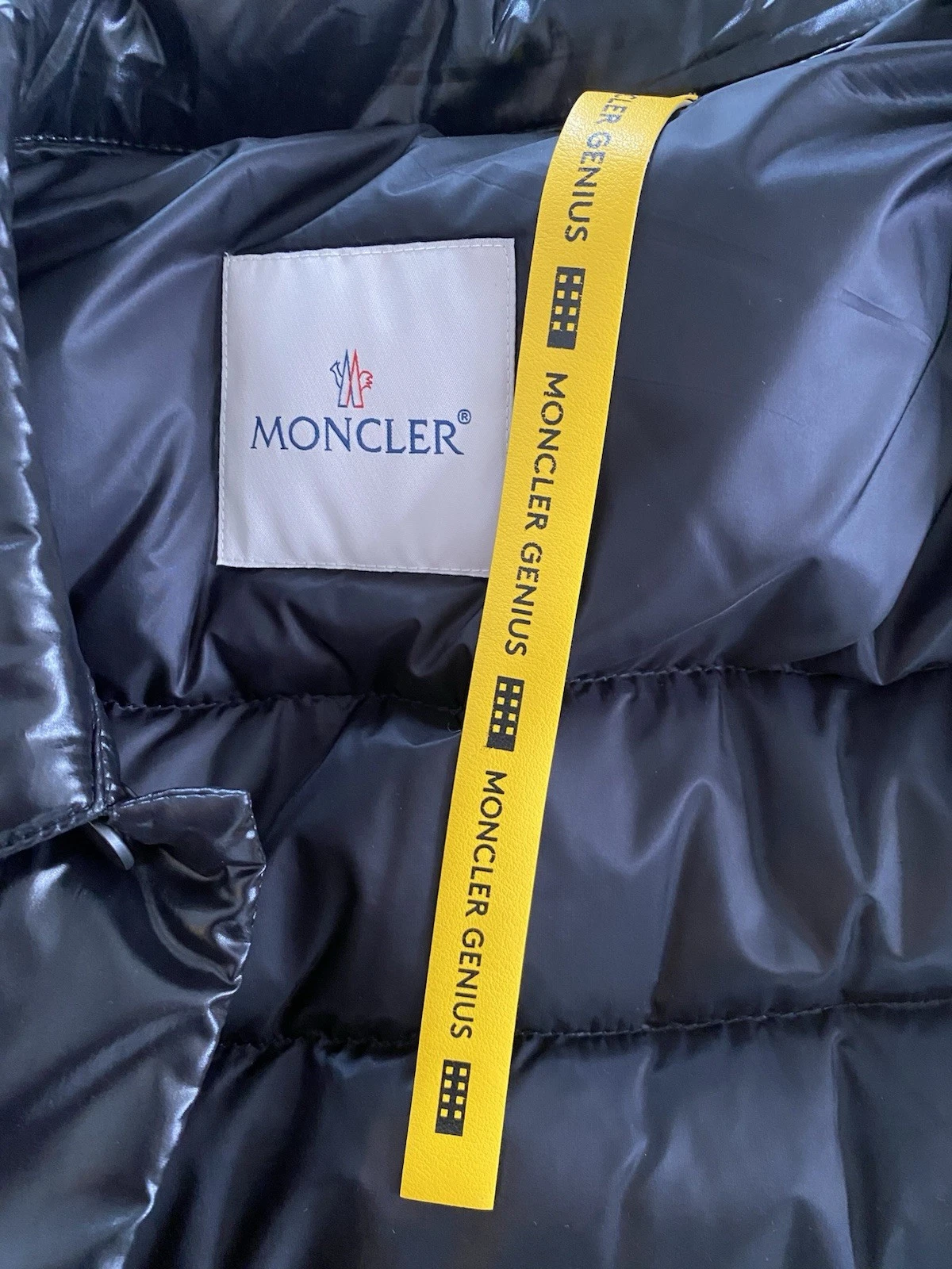 Moncler Genius x Fragment Shady Denim Down Jacket Hiroshi Fujiwara Men's 4 US XL - product detail image 12