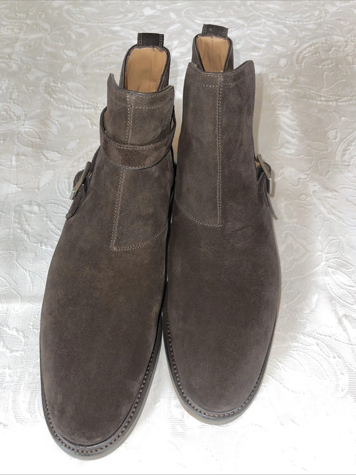 Ferragamo — Salvatore Ferragamo Limited Edition Lavoraziome Tramezza Madison 2 Jodhpur Boot